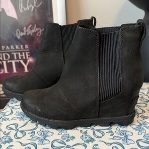 SOREL Black Ankle Boots